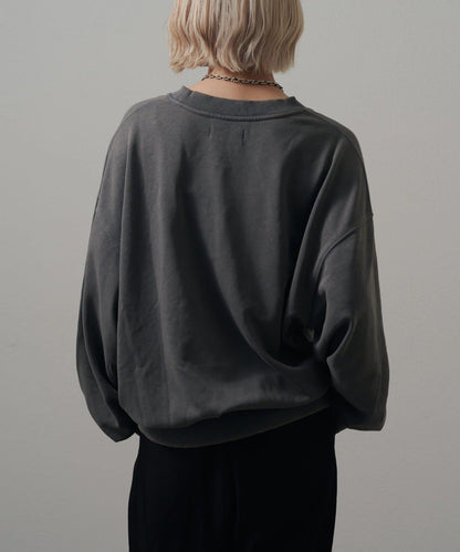 <Lui's ONE>雪花水洗圓領衛衣