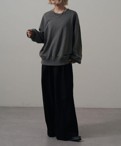 <Lui's ONE>雪花水洗圓領衛衣