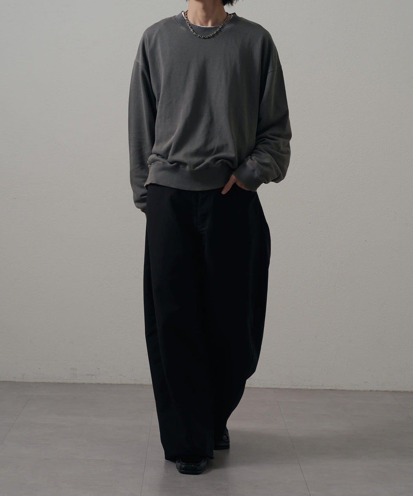 <Lui's ONE>雪花水洗圓領衛衣