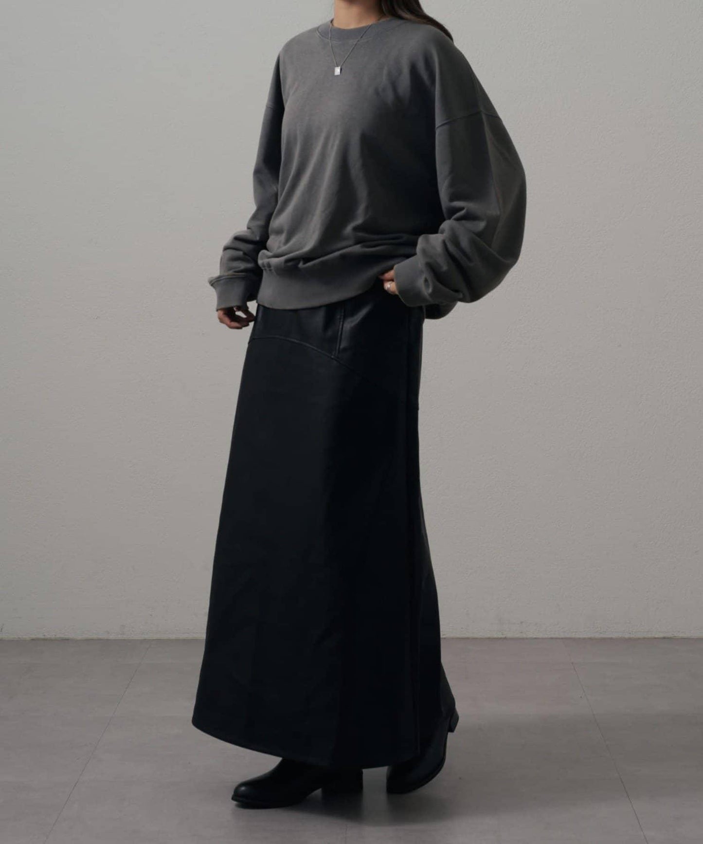 <Lui's ONE>雪花水洗圓領衛衣