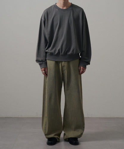 <Lui's ONE>雪花水洗圓領衛衣