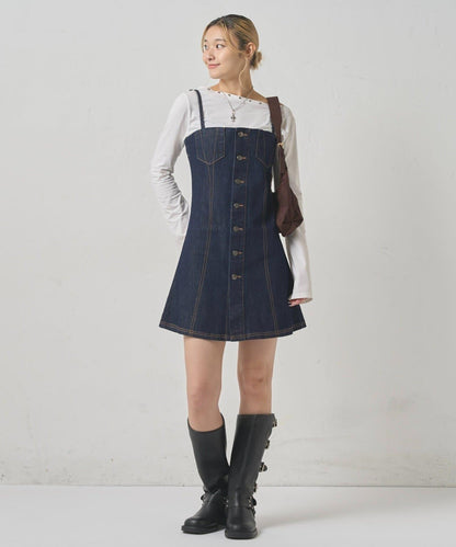 【WHO'S WHO gallery】吊帶背心連衣裙