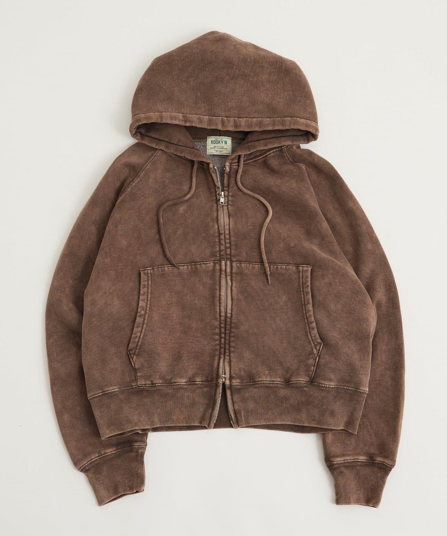 KOOKYN化纖拉鍊連帽衛衣
