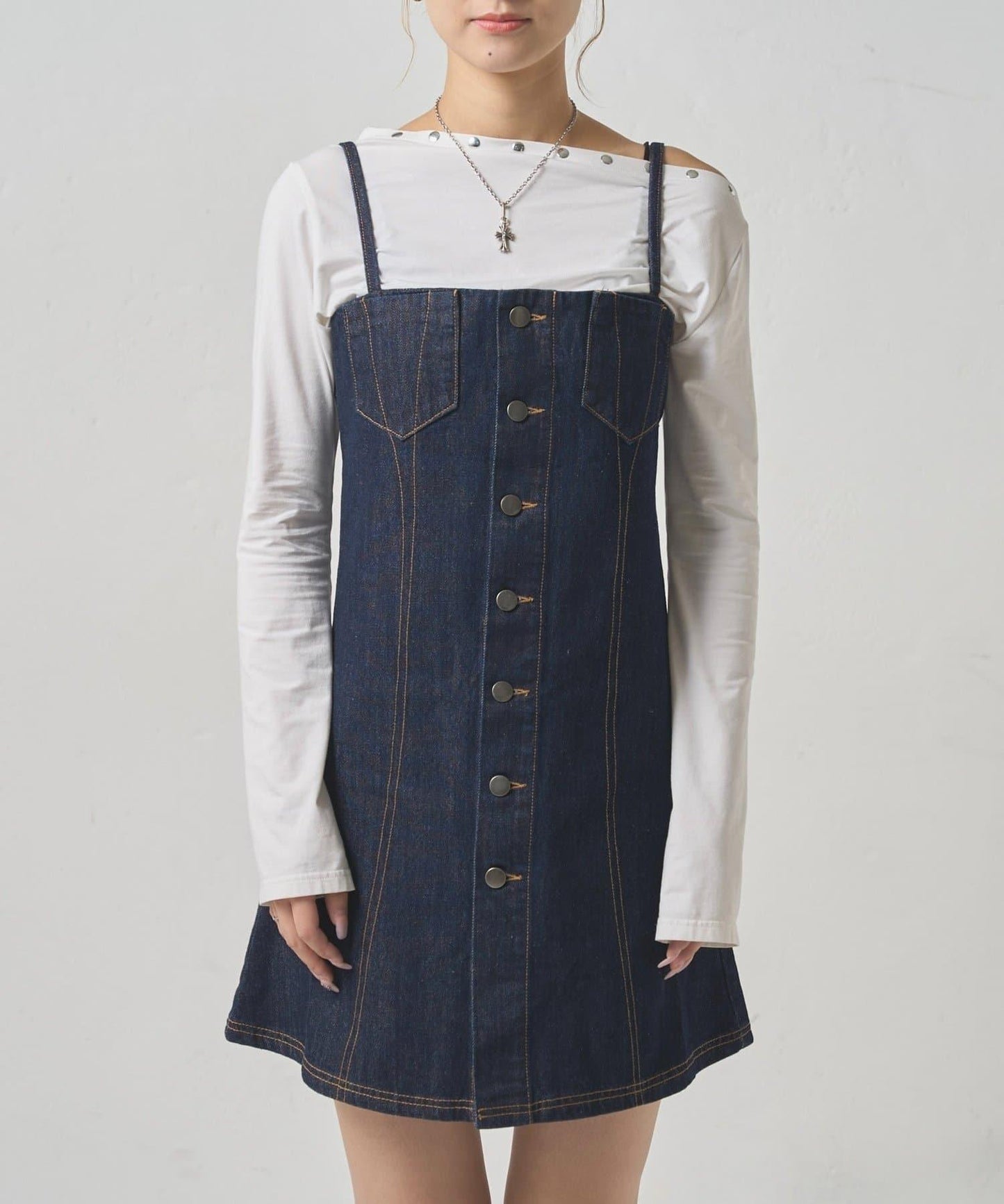 【WHO'S WHO gallery】吊帶背心連衣裙