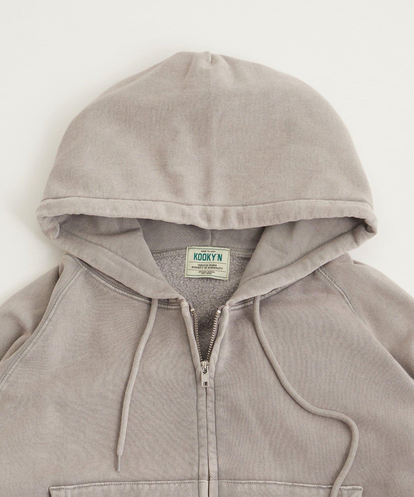KOOKYN化纖拉鍊連帽衛衣