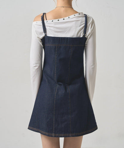 【WHO'S WHO gallery】吊帶背心連衣裙