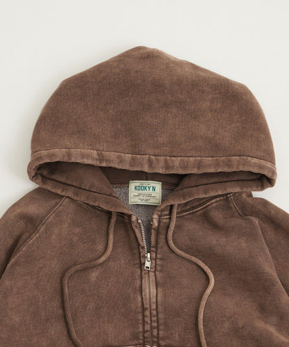 KOOKYN化纖拉鍊連帽衛衣