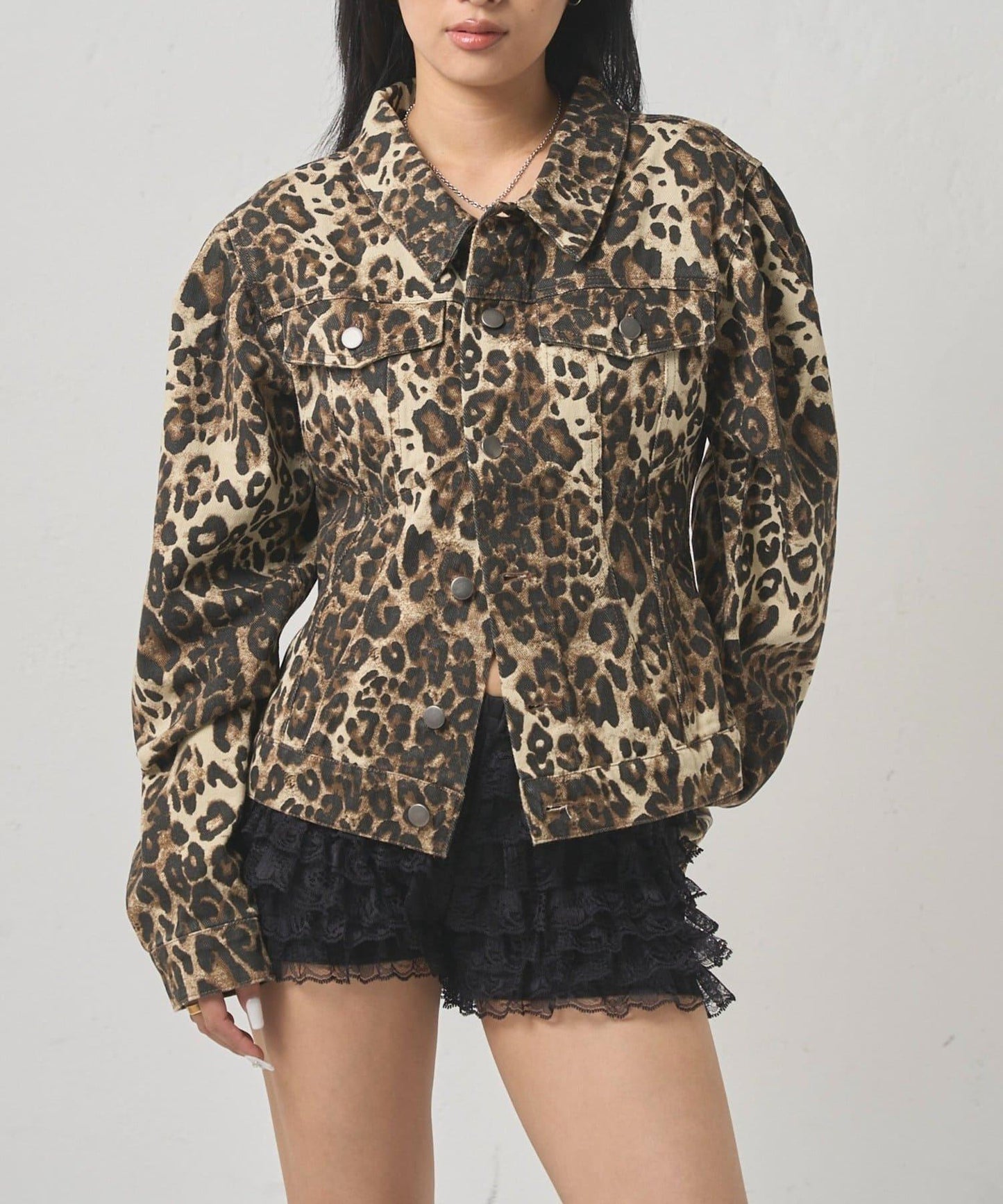 【WHO'S WHO gallery】泡泡袖牛仔夾克