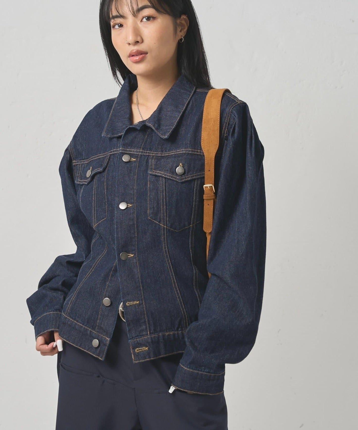 【WHO'S WHO gallery】泡泡袖牛仔夾克