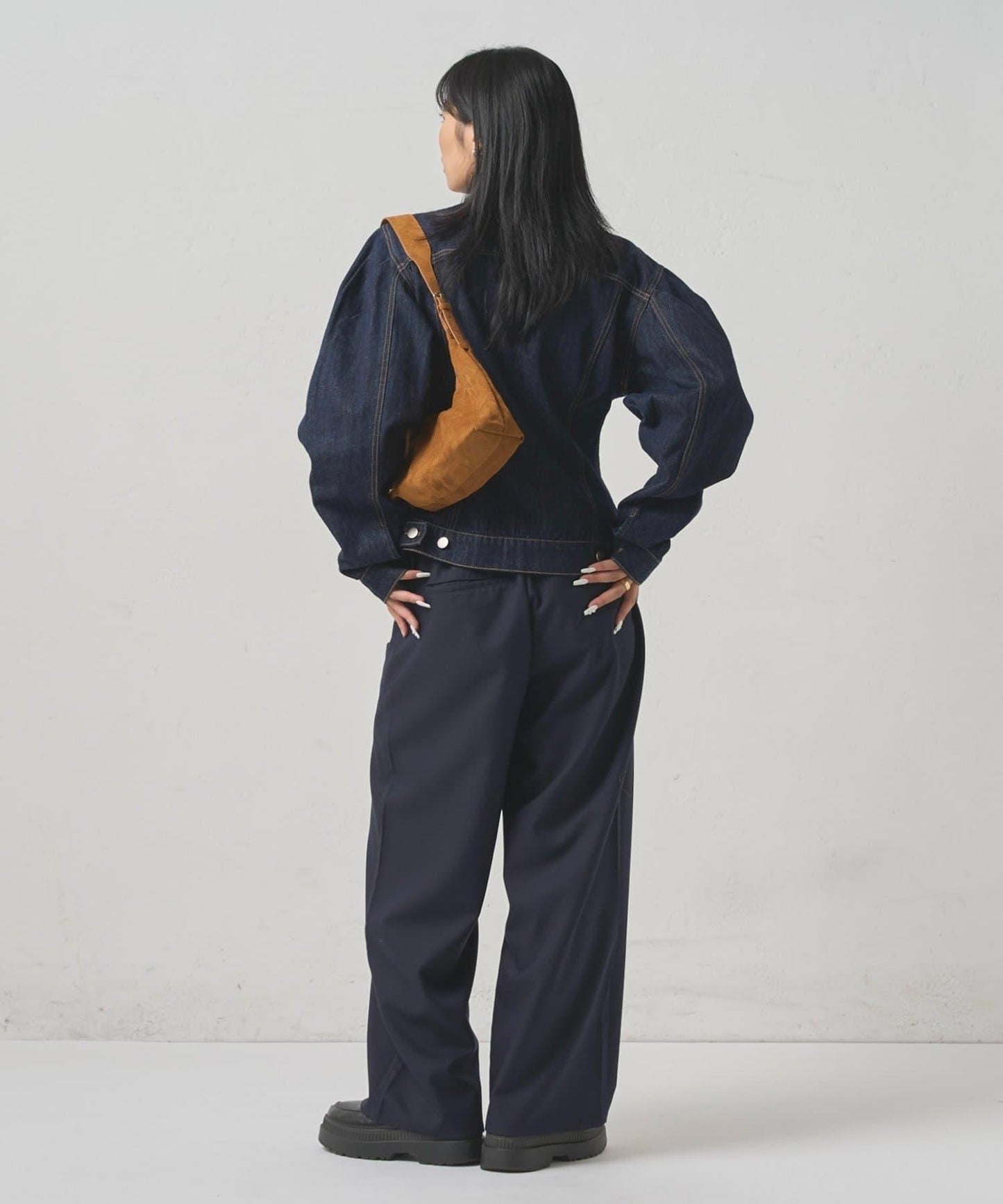 【WHO'S WHO gallery】泡泡袖牛仔夾克