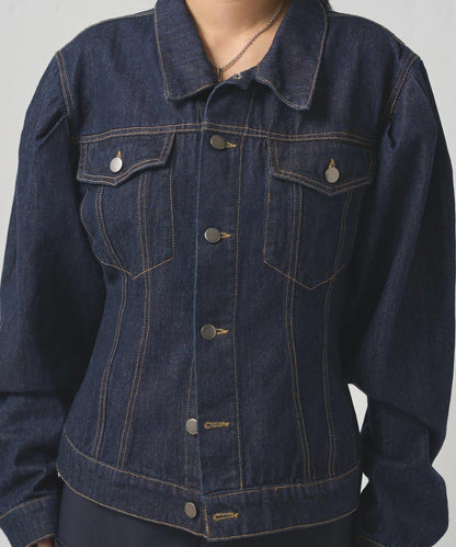 【WHO'S WHO gallery】泡泡袖牛仔夾克