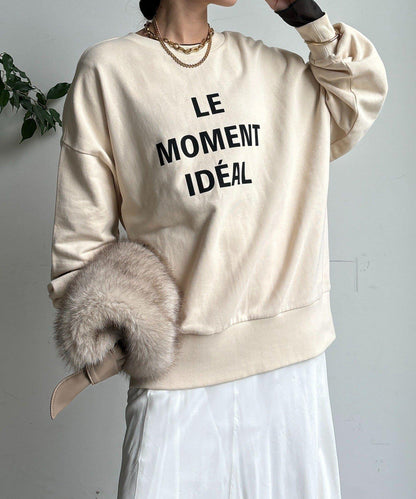 LE MOMENT 2WAY拉鍊套頭衫
