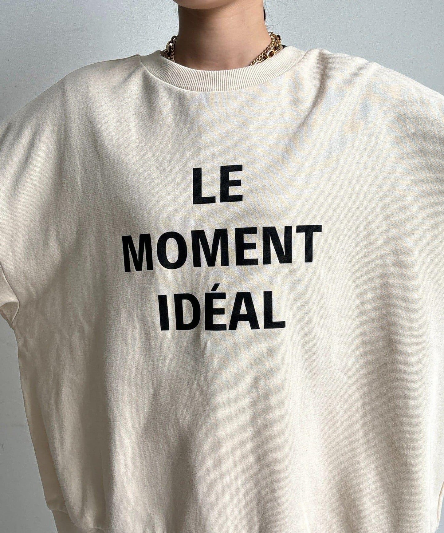 LE MOMENT 2WAY拉鍊套頭衫
