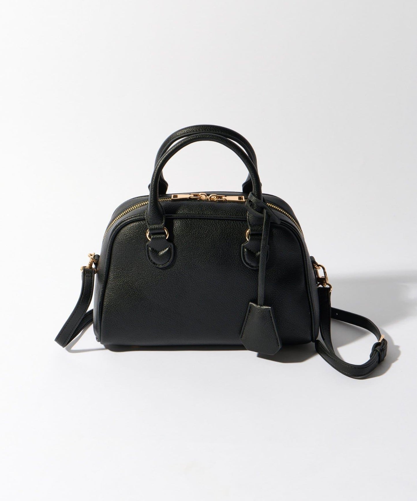 【cache cache】荔枝紋仿皮波士頓包