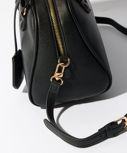 【cache cache】荔枝紋仿皮波士頓包