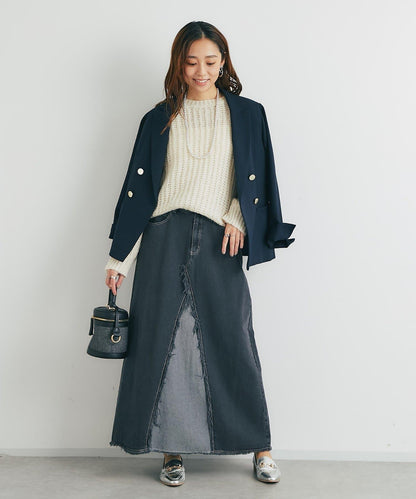 《ふわふわな著心地》粗花呢毛線針織衫