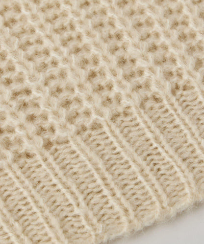 《ふわふわな著心地》粗花呢毛線針織衫