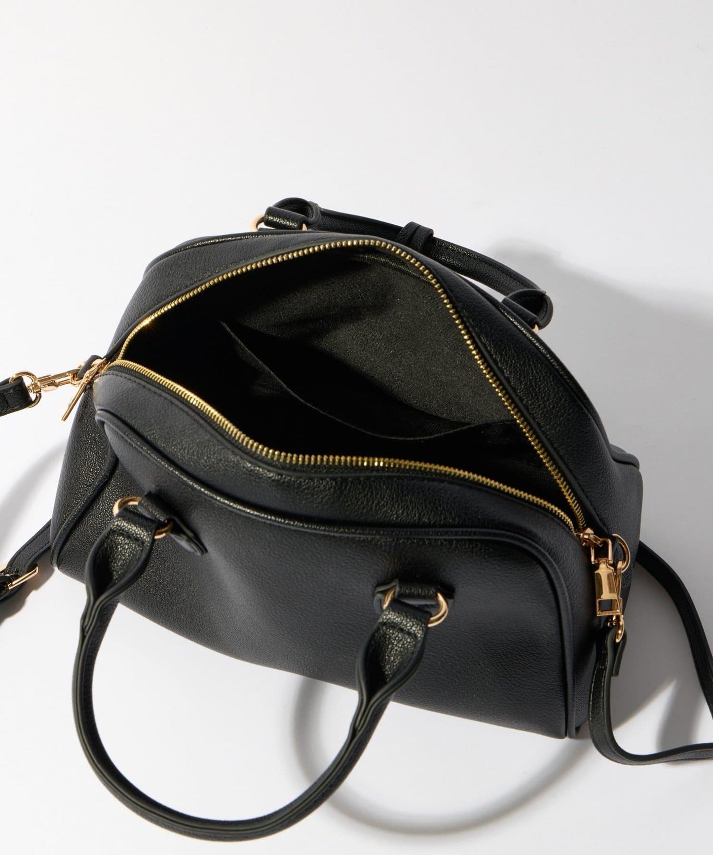 【cache cache】荔枝紋仿皮波士頓包