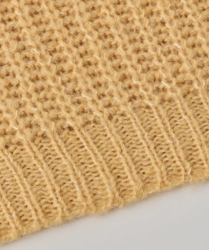 《ふわふわな著心地》粗花呢毛線針織衫