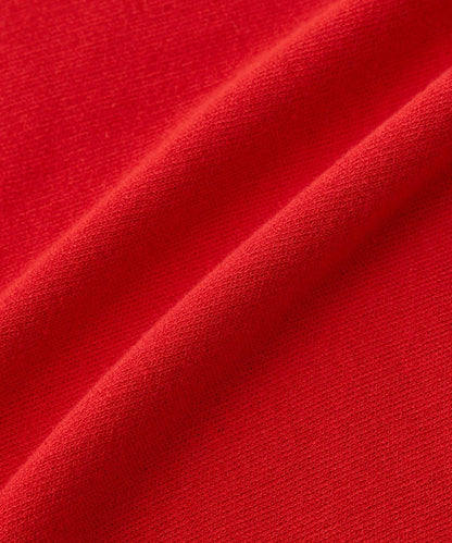 《著回し力抜群》14針高密度圓弧下襬套頭衫