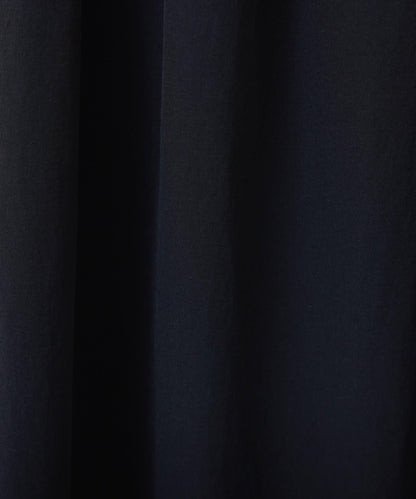 針織拼接喇叭連衣裙