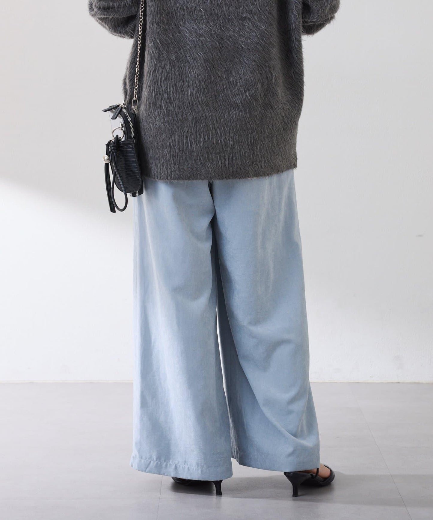 【可調節腰圍】桃色休閒褲