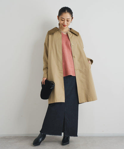 下襬流蘇牛仔半身裙