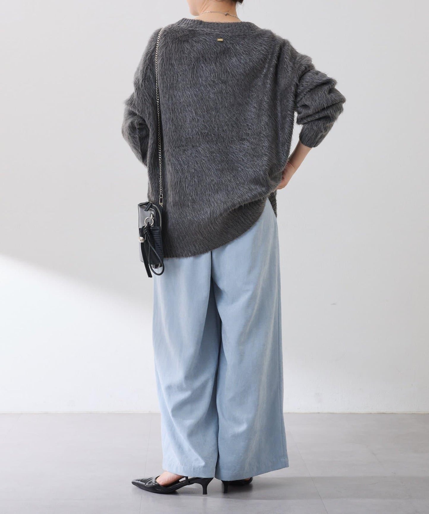 【可調節腰圍】桃色休閒褲