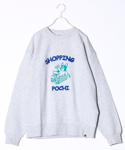【FREDYMAC】SHOPPING POCHI 內刷毛衛衣