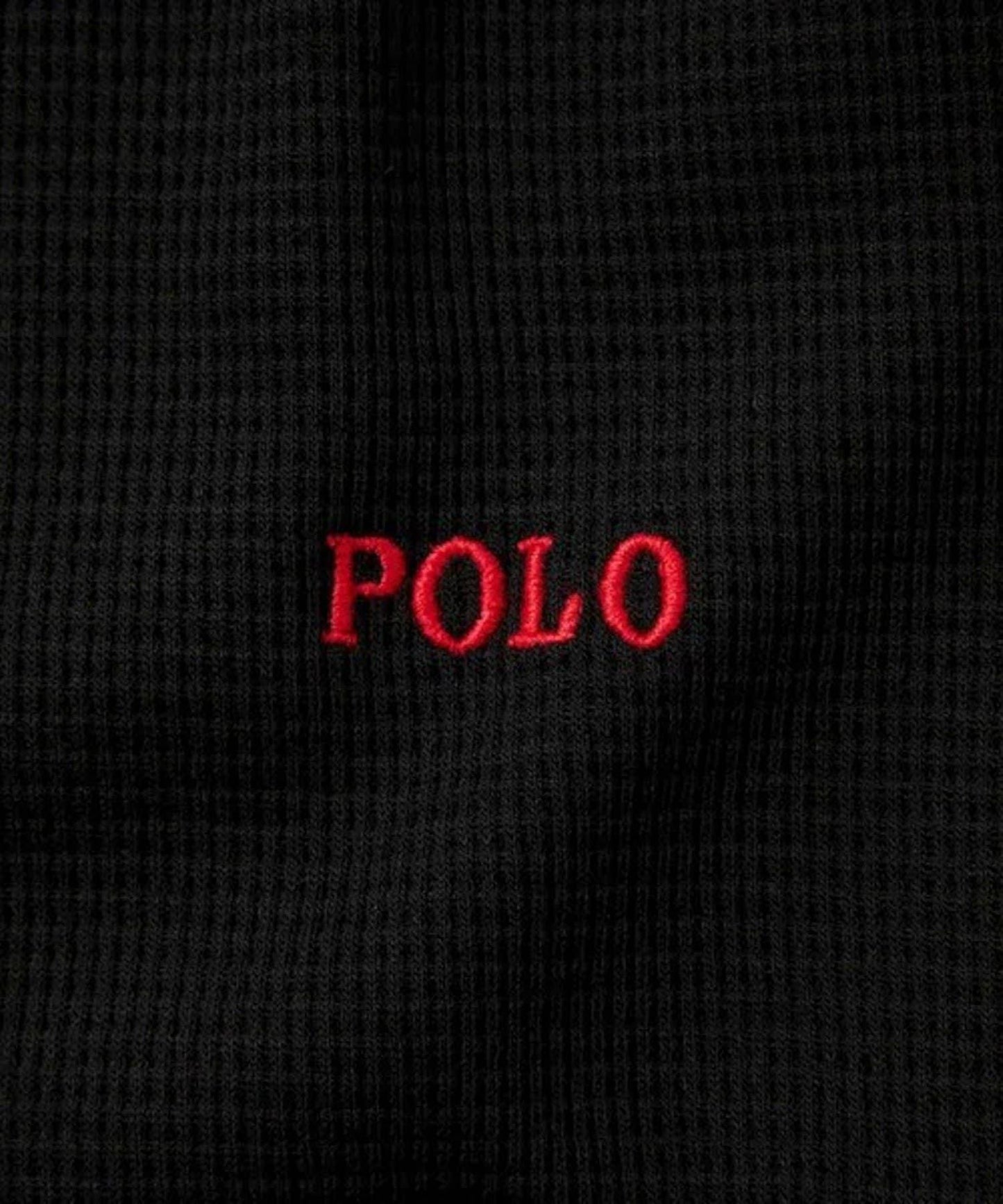 【POLO RALPH LAUREN】華夫格長袖