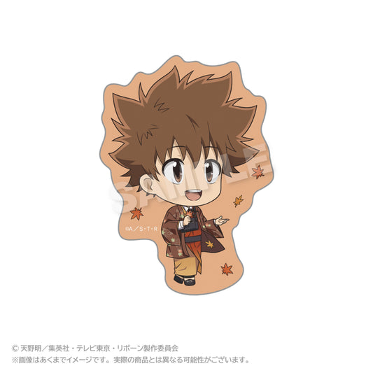 《家庭教師HITMAN REBORN!》異形剪裁貼紙 迷你秋季和服版 沢田綱吉