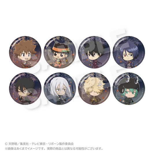 《家庭教師HITMAN REBORN!》 盒裝徽章 迷你秋季和服版【BOX/8個裝】