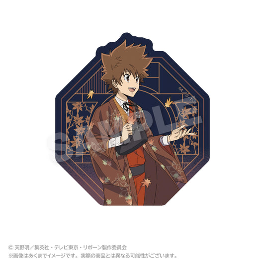 《家庭教師HITMAN REBORN!》異形剪裁貼紙 秋季和服版 沢田綱吉