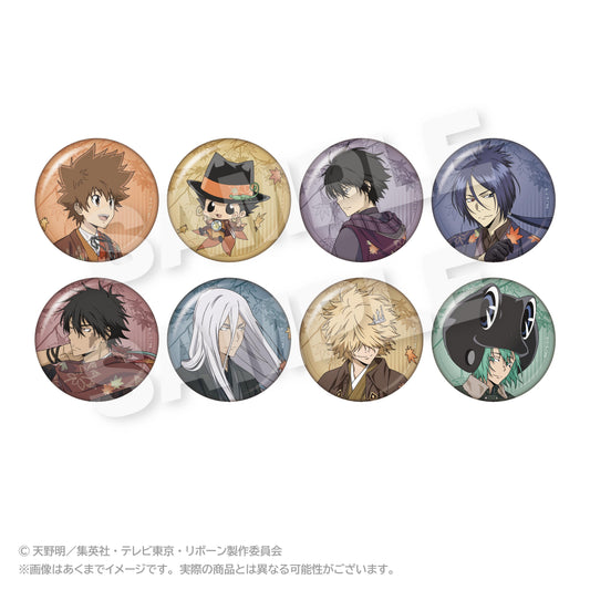 《家庭教師HITMAN REBORN!》 盒裝徽章 秋季和服款 【BOX／8個裝】