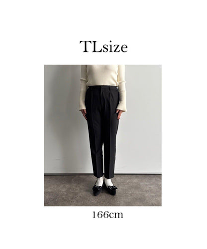 波點修身錐形褲