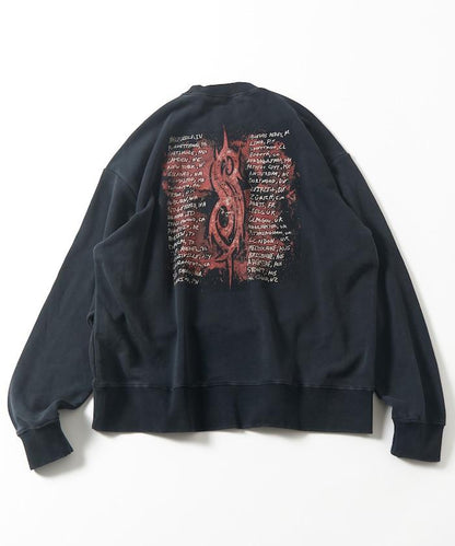 【EXCLUSIVE】復古風格 Slipknot 背面印花衛衣
