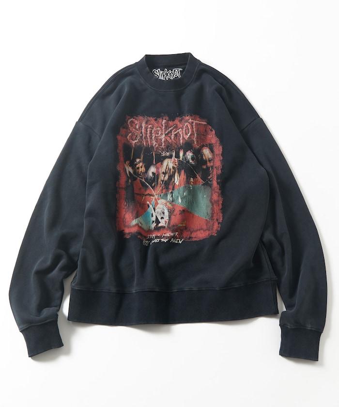 【EXCLUSIVE】復古風格 Slipknot 背面印花衛衣