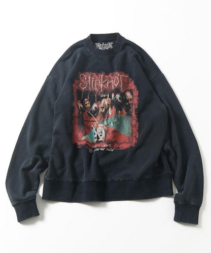 【EXCLUSIVE】復古風格 Slipknot 背面印花衛衣