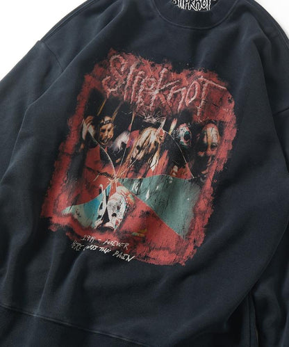 【EXCLUSIVE】復古風格 Slipknot 背面印花衛衣