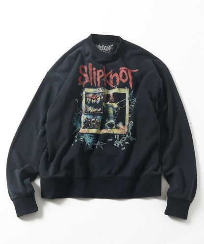 【EXCLUSIVE】復古風格 Slipknot 圖案衛衣