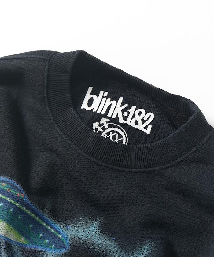 【EXCLUSIVE】BLINK182印花外星人圖案印花衛衣