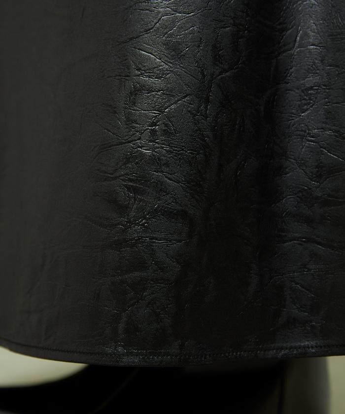 重磅緞面半身裙