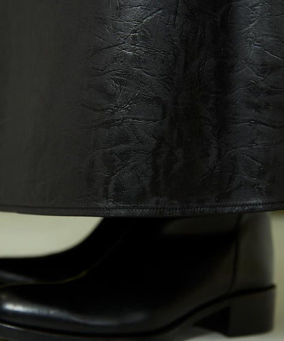 重磅緞面半身裙