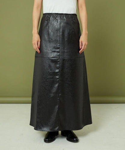 重磅緞面半身裙