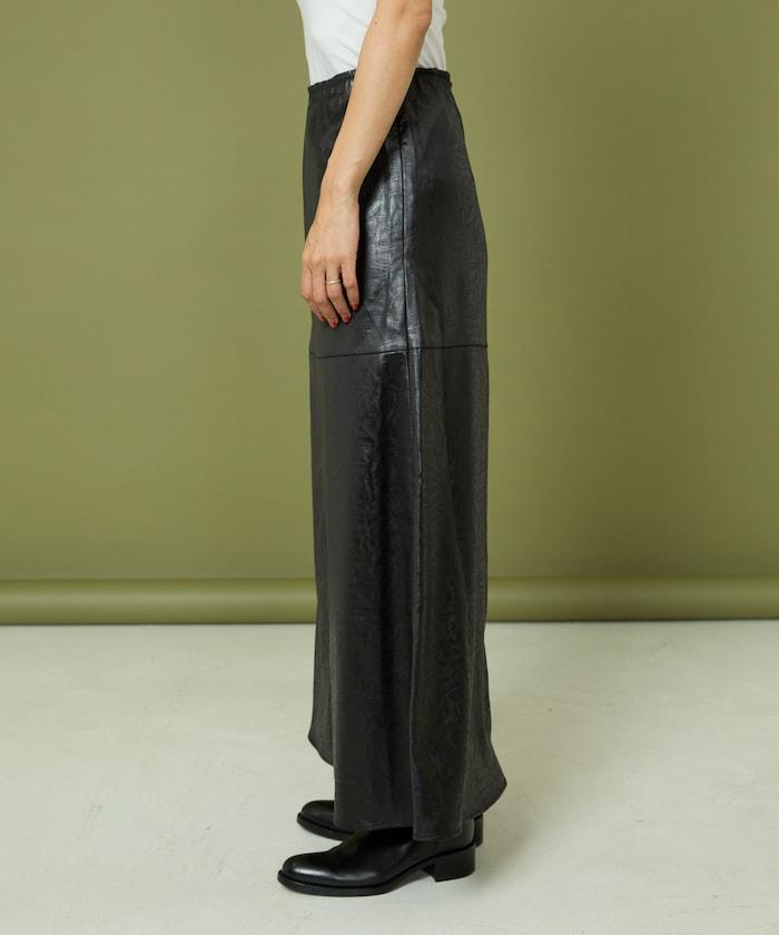 重磅緞面半身裙