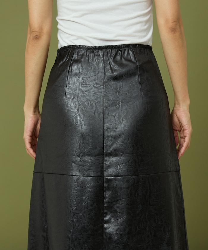 重磅緞面半身裙