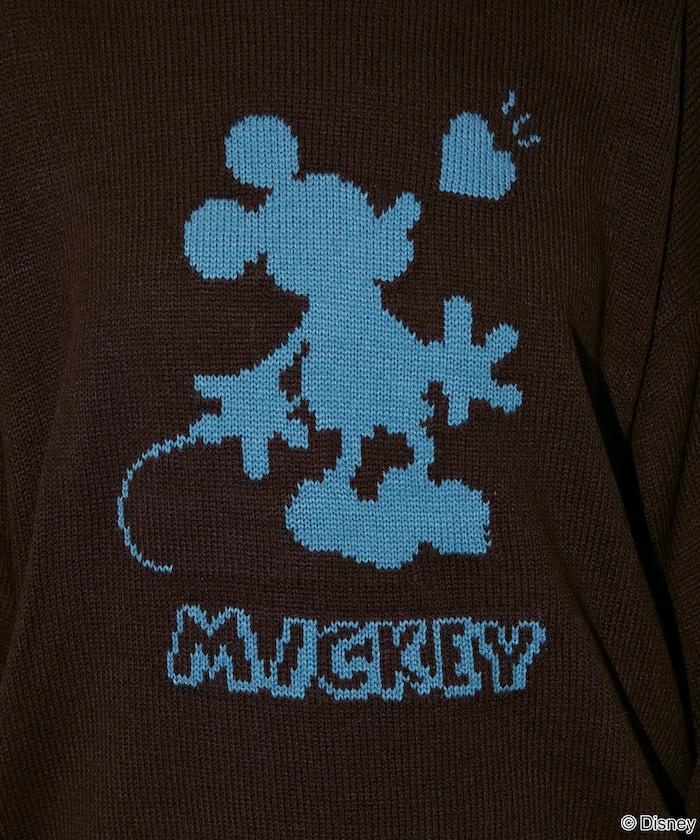 特別款 'DISNEY MICKEY MOUSE' 陰影針織衫