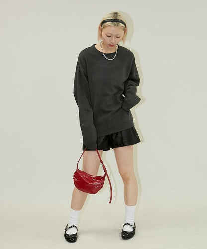 蕾絲蝴蝶結衛衣