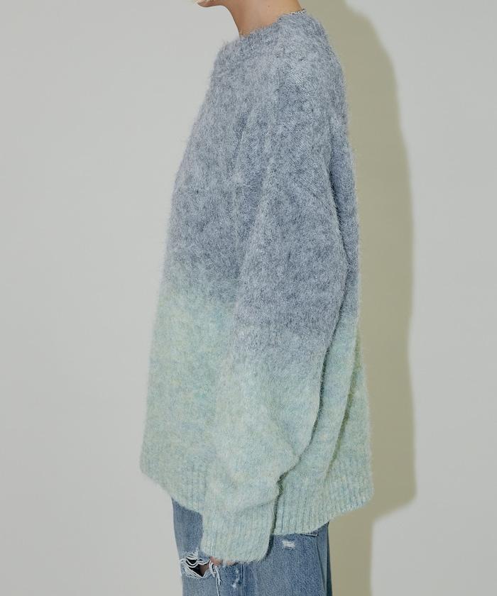 漸變針織衫