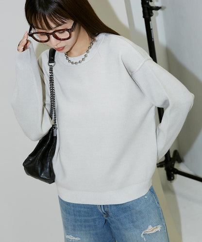 衛衣風針織衫